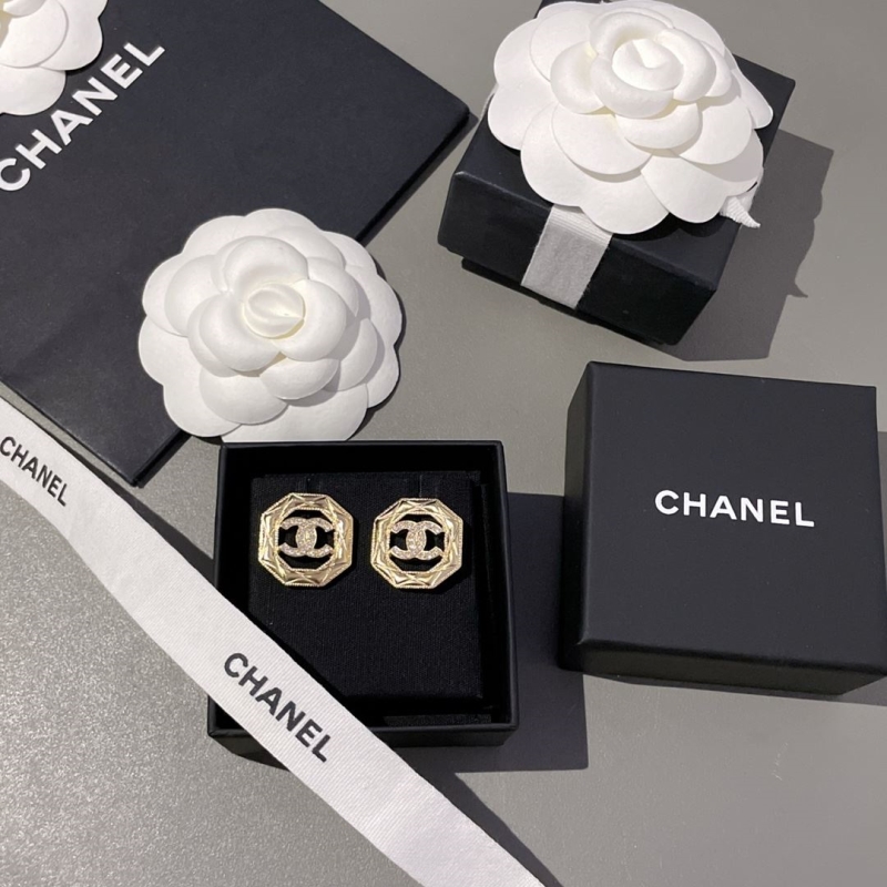 Ch*el earrings